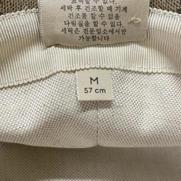 GUCCI Les Pommes Baguette Hut Beige Dark Brown Multi Polyester - Hat 446-072225 - Picture 7 of 8